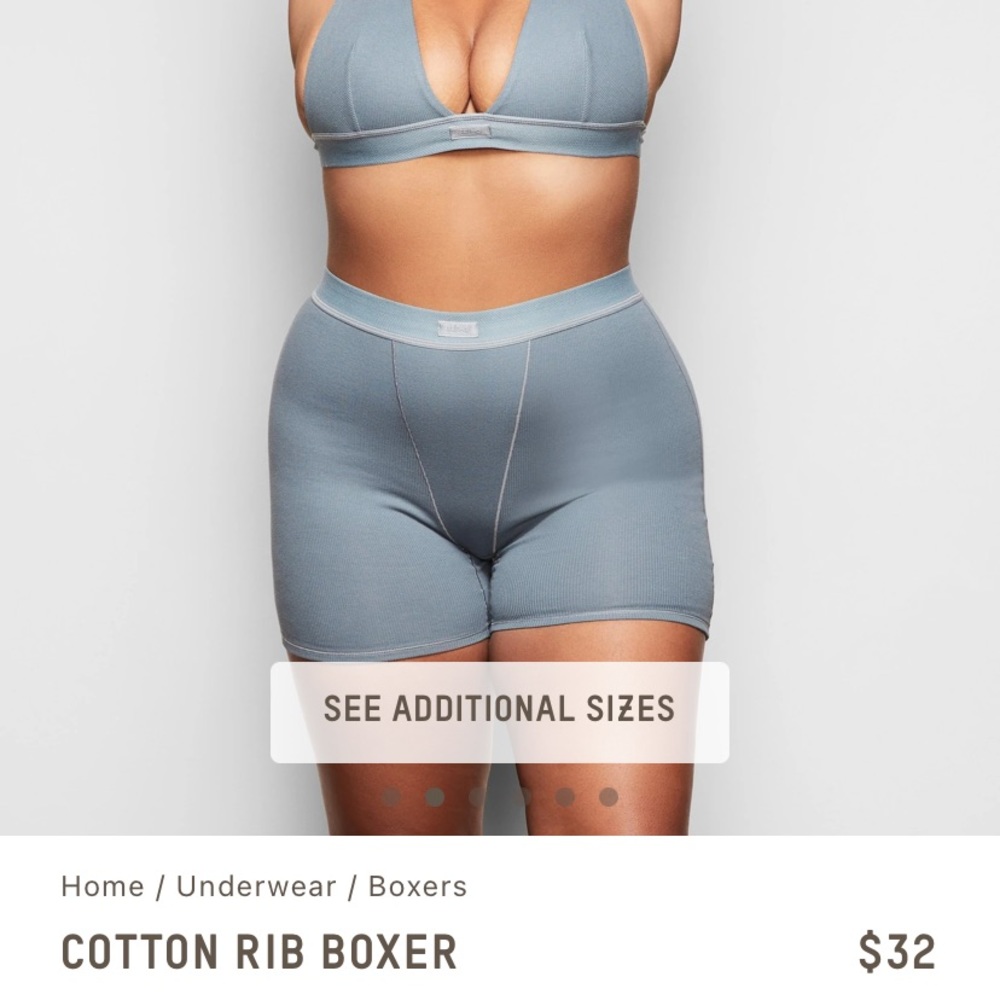 Skims cotton boxer